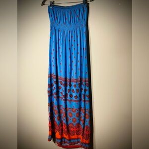 Long Dress Tube Top